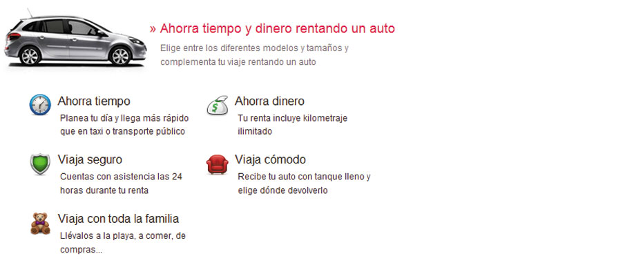 Renta un Auto es muy sencillo y confiable